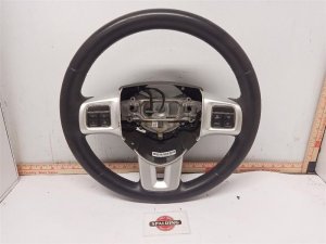 2011-2013 Jeep Grand Cherokee Black Leather Steering Wheel with Controls (Used OEM)