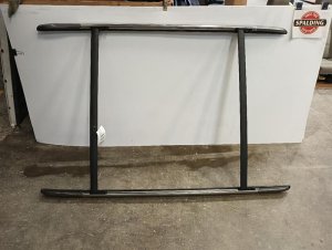 2007-2014 GMC Yukon Chrome Chrome Luggage Rack Assembly with Crossbars (Used OEM)