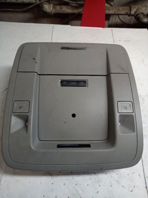 2019-2024 Ram 3500 Gray Overhead Roof Console Panel (Used OEM)