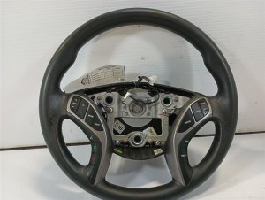 2014 Hyundai Elantra Coupe Black Urethane Steering Wheel Assembly (Used OEM)