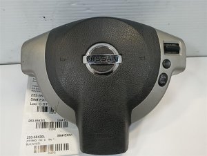 2010-2015 Nissan Rogue Black Steering Wheel Air Bag - Left (Driver) (Used OEM)