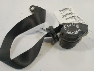1998-2001 Porsche Boxster Black Seat Belt Buckle with Pretensioner - Front (Used OEM)