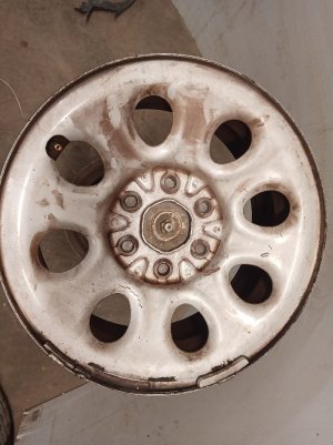 2007 Chevrolet Silverado 1500 Classic Silver 17x7.5 8-Hole Steel Wheel (Used OEM)