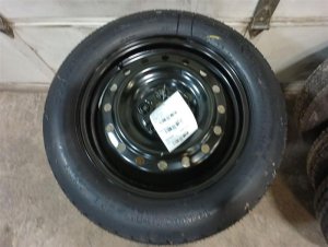 2012-2016 Honda CR-V Black 17x4 16-Hole Steel Compact Spare Wheel (Used OEM)
