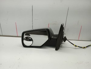 2015-2020 GMC Yukon Silver Power Door/Side View Mirror - Left (Driver) (Used OEM)