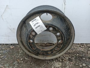  Volvo VNL 22.5x8.25 10-Hand Hole Steel Wheel (Used OEM)