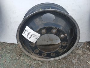  Volvo VNL 22.5x8.25 10-Hand Hole Steel Wheel (Used OEM)