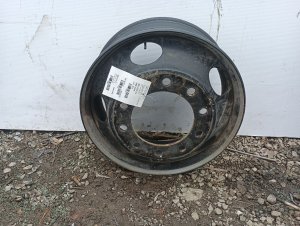  Volvo VNL 22.5x8.25 10-Hand Hole Steel Wheel (Used OEM)