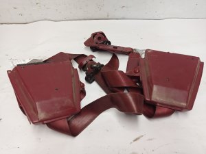 1988-1994 GMC C1500 Red Seat Belt Assembly - Front, Left (Driver) (Used OEM)
