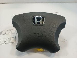 2003-2005 Honda Civic Black Steering Wheel Air Bag (Used OEM)