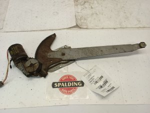 1981-1992 Ford Bronco Power Window Regulator with Motor - Front, Right (Passenger) (Used OEM)