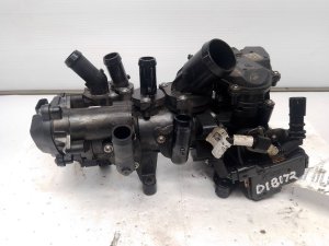 2021-2026 GMC Yukon Engine Coolant Flow Control Valve Thermostat Housing Assembly (Used OEM)