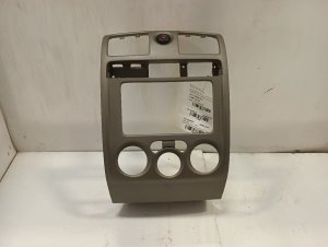 2004-2012 GMC Canyon Gray Radio Instrument Panel Bezel with Vents (Used OEM)