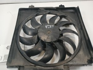 2009-2013 Subaru Forester 5-Blade A/C Condenser Fan Motor Assembly (Used OEM)