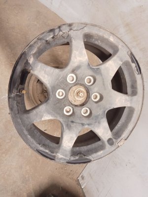 2021-2024 GMC Yukon 17x7 7-Spoke Aluminum Spare Wheel (Used OEM)