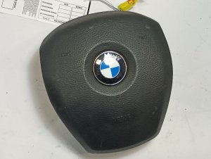 2008-2014 BMW X6 Black Steering Wheel Air Bag - Left (Driver) (Used OEM)