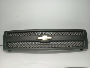 2007-2013 Chevrolet Silverado 1500 Black Work Truck Textured Grille (Used OEM)
