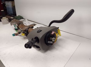 2007-2009 GMC Yukon Tan Tilt Steering Column with Column Shifter and Cruise Control (Used OEM)