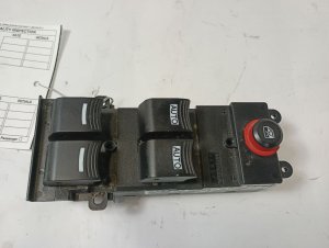 2007-2013 Acura MDX Tan Master Window and Door Lock Switch - Left (Driver) (Used OEM)