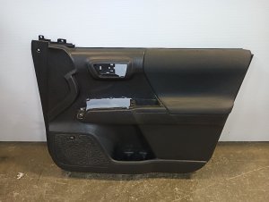 2016-2023 Toyota Tacoma Black Door Interior Trim Panel - Front, Right (Passenger) (Used OEM)