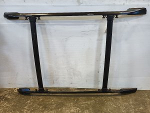 2006-2012 Toyota RAV4 Black Roof Luggage Rack Assembly with Crossbars (Used OEM)