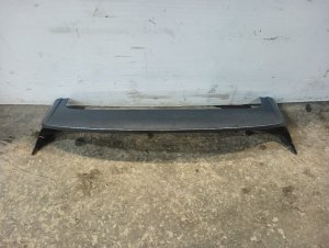 2016-2021 Hyundai Tucson Gray Rear Trunk Spoiler with Integrated Third Brake Light (Used OEM)