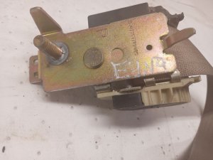 2005 Ford Excursion Tan Crew Cab Seat Belt Retractor Assembly - Front, Right (Passenger) (Used OEM)