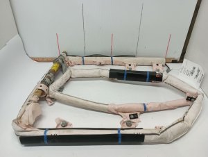 2015-2020 GMC Yukon XL Tan Roof Curtain Air Bag - Left (Driver) (Used OEM)