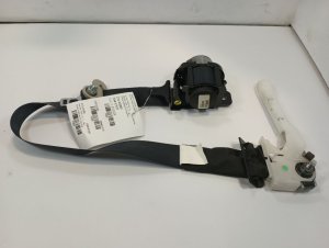 2013-2014 Nissan Sentra Black Seat Belt Assembly - Front, Right (Passenger) (Used OEM)