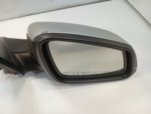2012-2013 BMW 320i Silver Power Heated Door/Side View Mirror - Right (Passenger) (Used OEM)