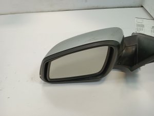 2012-2013 BMW 320i Silver Power Heated Door/Side View Mirror - Left (Driver) (Used OEM)
