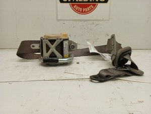 2007-2010 Pontiac G5 Gray Seat Belt Assembly with Retractor - Front, Left (Driver) (Used OEM)