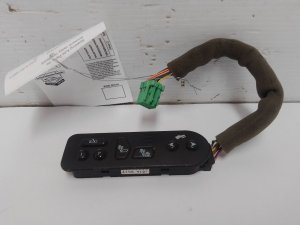 2003-2006 Chevrolet Avalanche 1500 Gray Master Door Lock and Window Switch with Seat and Pedal Adjustment - Left (Driver) (Used OEM)