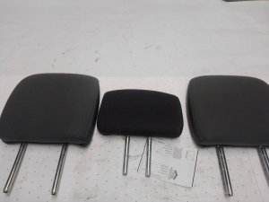2010-2018 Ram 3500 Gray Seat Headrest Set - Rear (Used OEM)
