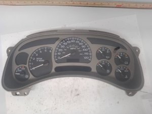 2003-2004 GMC Sierra 1500 MPH Instrument Cluster (Used OEM)
