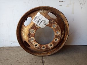  Volvo VNL 22.5x8.25 10-Hand Hole Steel Wheel (Used OEM)