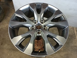 2019-2026 Chevrolet Blazer Silver 20x8 5 Y-Spoke Silver Alloy Wheel (Used OEM)