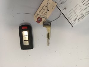 2014 Mitsubishi Mirage Keyless Entry Transmitter (Used OEM)