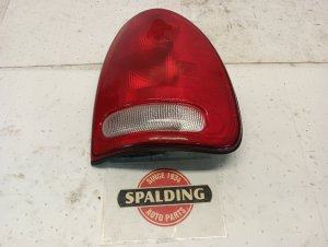 1996-2000 Plymouth Grand Voyager Smoked Tail Light Assembly - Right (Passenger) (Used OEM)