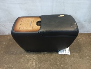 2014-2024 INFINITI QX80 Black Second-Row Rear Console Assembly (Used OEM)