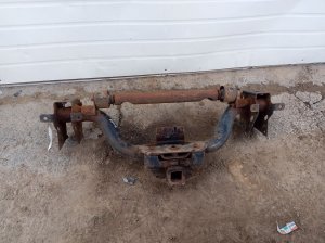 2006-2008 Dodge Ram 1500 Front Tow Hook Bar Assembly (Used OEM)