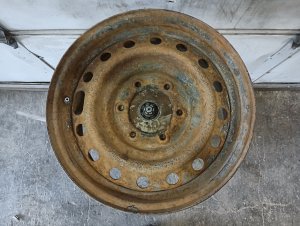 2005-2023 Toyota Tacoma 16x7 16-Hole Steel Spare Wheel (Used OEM)
