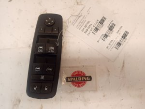 2015-2017 Chrysler 200 Black Master Power Window and Door Lock Switch - Left (Driver) (Used OEM)