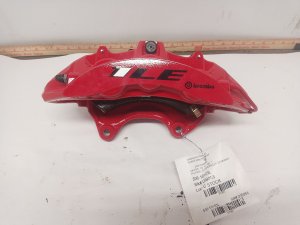 2017-2024 Chevrolet Camaro Red Front Brembo 6-Piston Disc Brake Caliper - Left (Driver) (Used OEM)