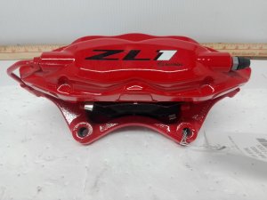 2017-2024 Chevrolet Camaro Red Rear Brembo Disc Brake Caliper - Left (Driver) (Used OEM)