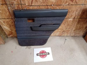 1989-1995 Toyota 4Runner Gray Front Door Interior Trim Panel - Rear, Right (Passenger) (Used OEM)