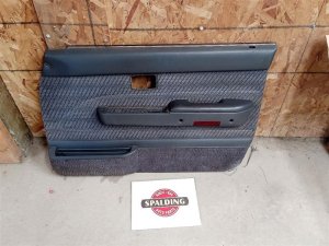 1990-1995 Toyota 4Runner Gray Door Interior Trim Panel - Front, Right (Passenger) (Used OEM)