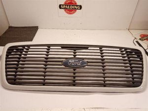 2007-2008 Ford F-150 White 12-Bar Billet Style Grille (Used OEM)
