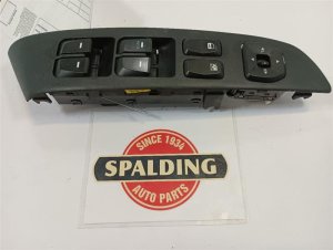 2010-2016 Hyundai Tucson Black Master Power Window and Door Lock Switch - Left (Driver) (Used OEM)