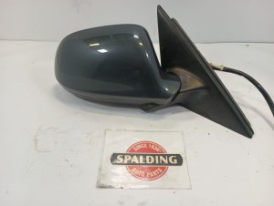 2009 Audi A4 White Power Door/Side View Mirror - Right (Passenger) (Used OEM)